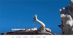 Desktop Screenshot of formation-italien.fr